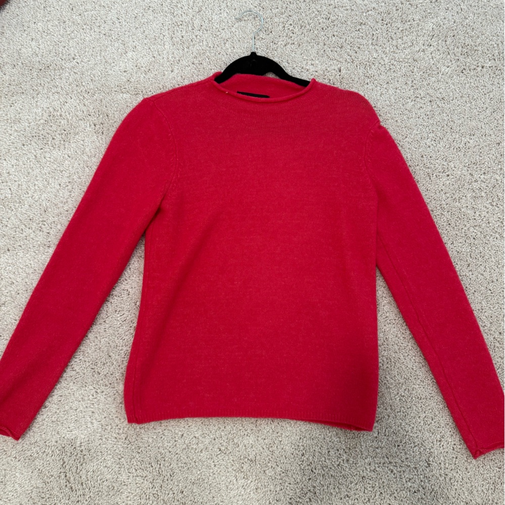 Mango Fuschia Pink Sweater XS